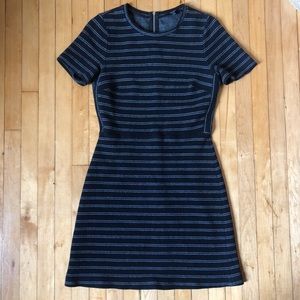 Madewell Striped Knit Dress